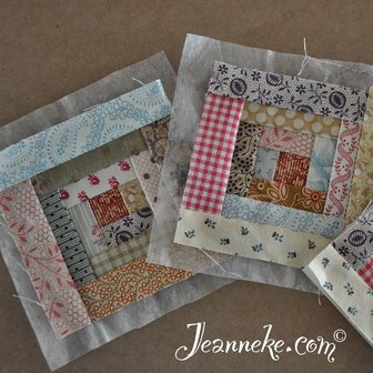 Stempel Log Cabin Jeanneke.com