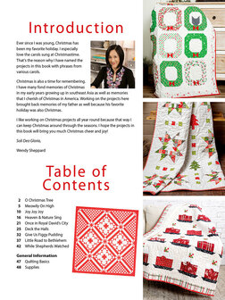 Boek: Christmas Quilting with Wendy Sheppard, Annie&#039;s quilting