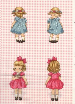 Quiltgate roze meisjes (12 cm)