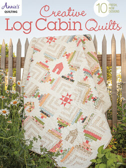 Boek: Creative Log Cabin Quilts, Annie&#039;s quilting