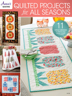 Boek: Quilted Projects for all seasons, Annie&#039;s quilting