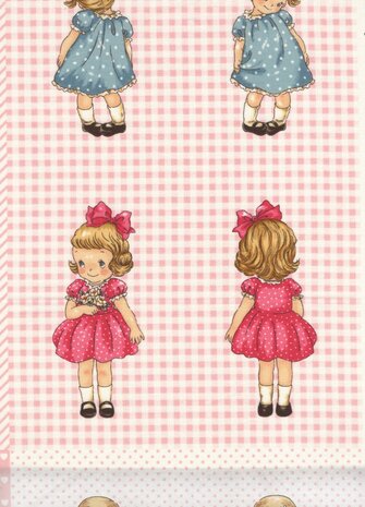 Quiltgate roze meisjes (12 cm)