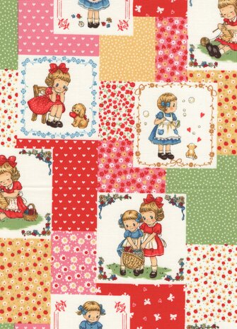 Quiltgate patchwork meisjes (8cm hoog)