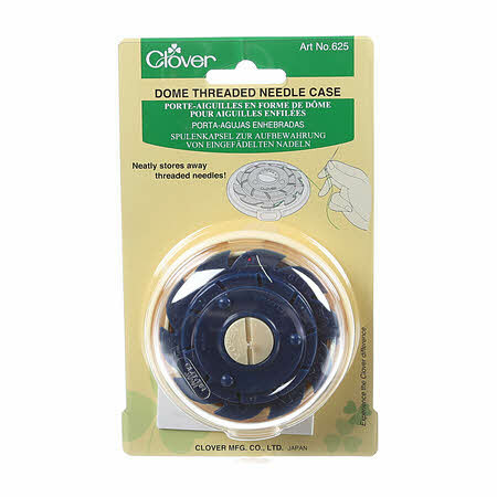 Clover Dome Threaded Needle Case, naaldenhouder