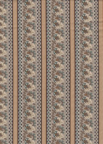 Andover Farmhouse Lace Coloms bruin rand